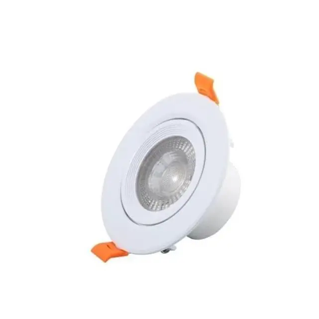 FOCO EMPOTRABLE DE TECHO 5W 4000K ANGULO REGULABLE 480LM 90X75MM - 1