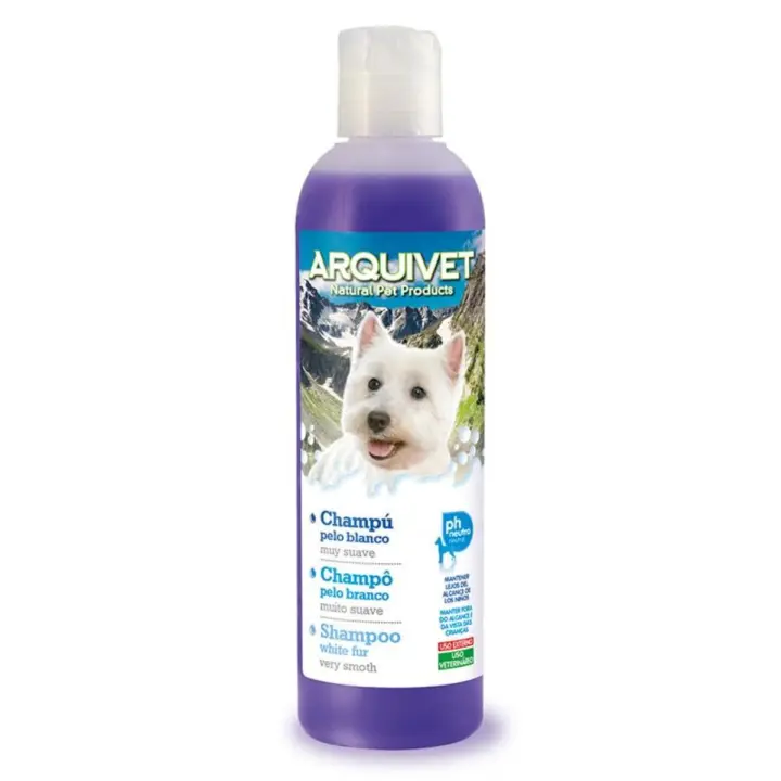 Champú Perros pelaje blanco Arquivet 250 ml - 1