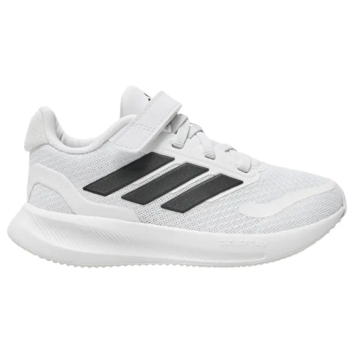 Zapatillas Adidas Runfalcon 5 El C Blanco Negro Ie8579 Running Niño - 1