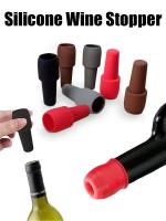 Tapa De Vino De Silicona Reutilizable Para Botella De Bebida Manteniendo El Vino Y Champán Frescos Herramientas De Cocina Tamaño 18-19mm - details 0