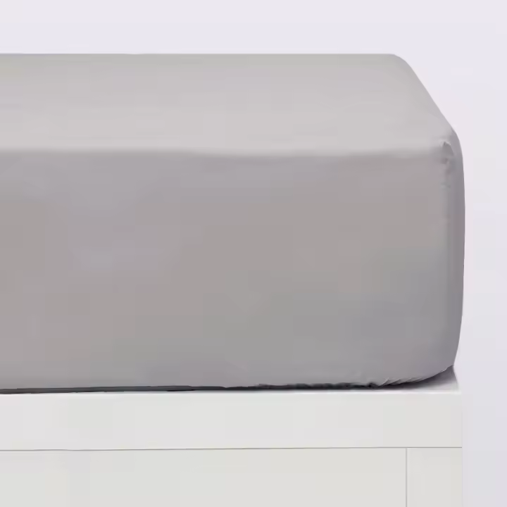 10XDIEZ Sábanas bajeras algodón percal 200 hilos beig - Ajustables para todo tipo de colchón - 1