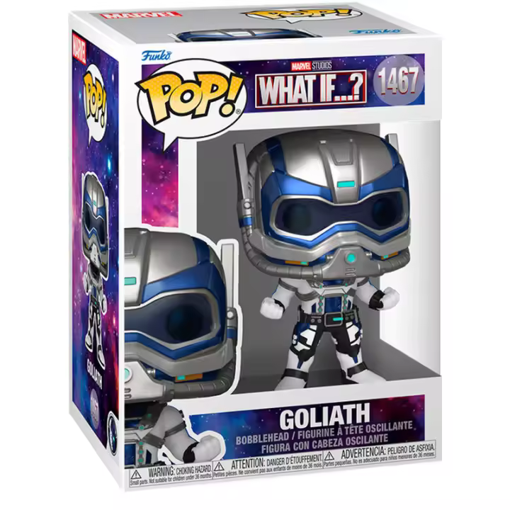 Figura Pop Marvel What If Goliath-Figura de Vinilo Coleccionable - Idea de Regalo- Mercancia Oficial - Juguetes para Niños y Adultos - Movies Fans - Muñeco para Coleccionistas y Exposición - 1
