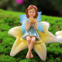 Juego De Flores Fae Para Decorar Un Ambiente Relajante Con Micro Paisajes De Macetas Adorno De Verano Para Exterior Estilo Fairy - details 2
