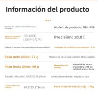 Termómetro Digital Cocina with Alarma, Pantalla Grande y Lectura Instantánea,Ideal para Hornear, Cerveza y Leche,Incluye Abrebotellas - details 1