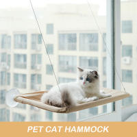 Cama De Gato Colgante Para Ventana Almohadilla Lavable Y Desmontable Con Asiento Succión Para Descanso De Mascotas Suministros Para Gatos Material Oxford Transpirable - details 0