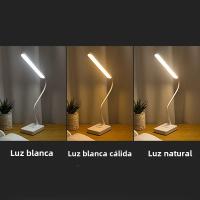 Lámpara De Escritorio LED Plegable Con Control Táctil Y Luz Dimmable Recargable Por USB Protección Ocular Para Estudio Y Lectura - details 3