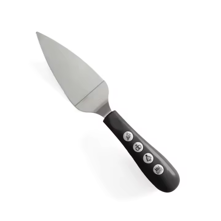 Fisura – Cuchillo para tartas. Cuchillo musical para pasteles. 4 melodías diferentes. Materiales: ABS y acero inoxidable. 6 x 32 cm. Variedad de colores. - 1
