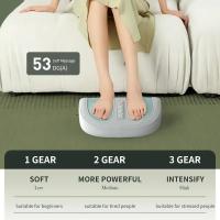 Masajeador De Pies Eléctrico 4D Con Compresión Caliente Y Shiatsu Para Alivio Del Malestar Muscular Profundo Relajación Corporal Herramienta Rodillera Para Tensión Crónica - details 6