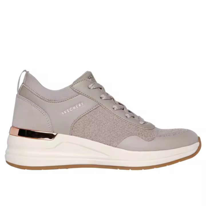 Skechers zapatilla deportiva para mujer 177331 color taupe - 1