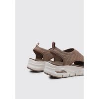 Skechers ARCH FIT Sandalias Con Plataforma Mujer Marrón - details 2