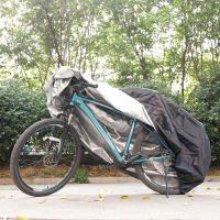 Cubierta Para Bicicleta 210D Oxford Impermeable Y Anti-UV Para Almacenamiento Al Aire Libre Cubierta Completa Para Dos Bicicletas - details 4