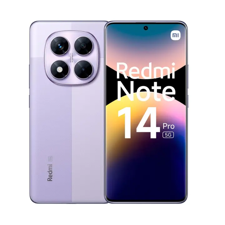 Xiaomi Redmi Note14 Pro 5G Lavanda / 8+256GB / 6.67" AMOLED 120Hz Full HD+ - 1