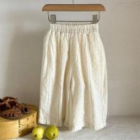 Pantalones Anchos De Encaje Para Niñas Verano 2-7 Años Ropa Infantil Coreana Transpirable Y Fresca Con Agujeros Y Volantes - details 1