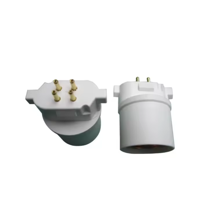 Soporte De Lámpara De Conversión De Plástico GX10Q-E26 2 Piezas 250V Con Tornillos Doble Para Venta Al Por Mayor - 1