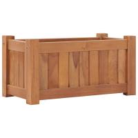 vidaXL Arriate de madera maciza de teca Dimensiones 30 x 30 x 30 cm,  40 x 40 x 40 cm,  50 x 50 x 50 cm y mas - details 11