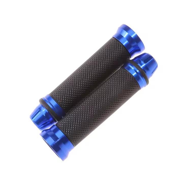 Pareja De Manillar Antideslizante Para Motocicleta Y Bicicleta De Goma Resistente 7/8'' Accesorios De Ciclismo Y Deportes Acuáticos - 1