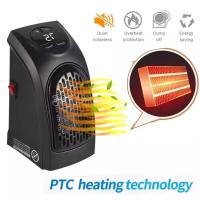 Mini calefactor eléctrico para el hogar, calentador portátil de escritorio con mando, calentador 400w de pared, radiador de estufa, máquina para el invierno - details 2