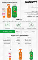Babaria Pack Cuidado Completo Protección Solar SPF50: Crema Facial Antimanchas, Spray Protector Solar y Bálsamo After Sun Efecto Hielo para Hidratación, Protección y Frescura - details 0
