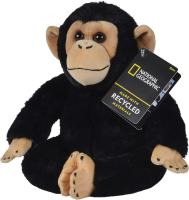 NATIONAL GEOGRAPHIC - Peluche Bebé Chimpancé - Mide 33cm - Hecho con materiales reciclados - De Microfibra - Original regalo - Mayores de 1 año - details 0