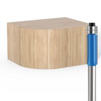 Cortador De Millo De Presión Doble Con Eje De 6mm Para Trabajar Madera En Máquina De Carpintería Y Bricolaje - details 3