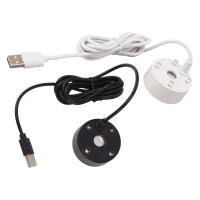 Fogón De Niebla Con Luz LED Colorida USB Atomizador De Fuente De Sonido Para Piscina Rocadura De Peces Grifo Mist Maker 5V - details 4