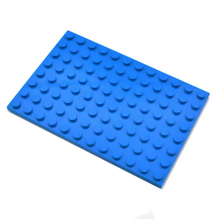 20pcs Bloques De Construcción DIY 8x12 Puntos Figuras Delgadas Bloques Educativos Creativos Compatibles Con Marcas Juguetes Para Niños - 1