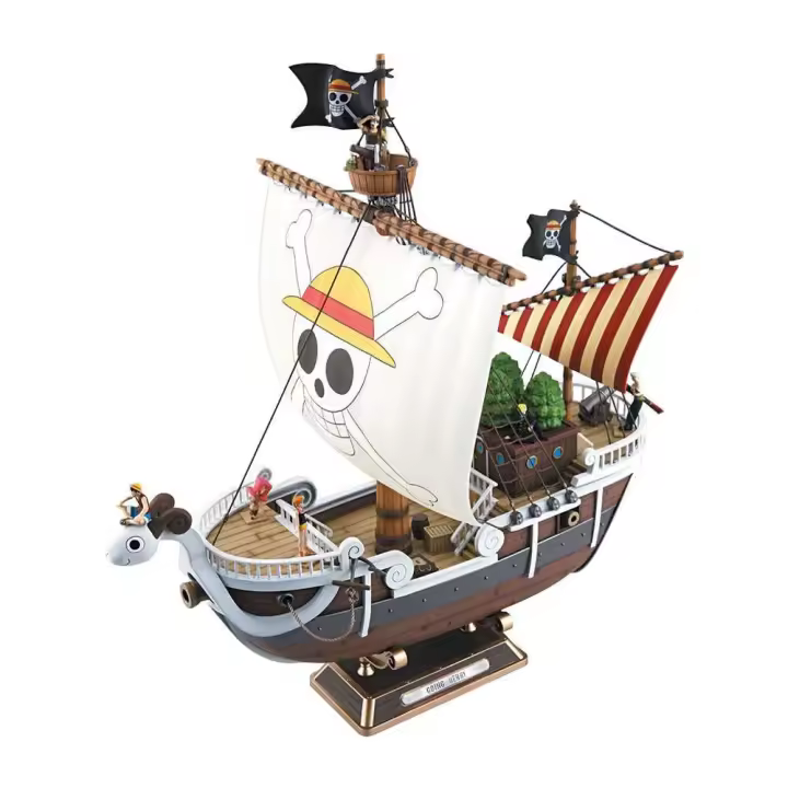 Replica bandai hobby one piece grand ship collection model kit hi - end going merry - 1
