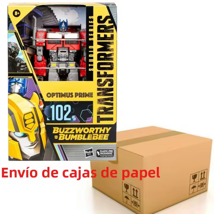 Figura De Acción Transformers Bumblebee Buzzworthy SS102 Optimus Prime De Rise of the Beasts Modelo De Soldado Para Juego Y Colección Unisex - 1