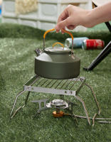 Soporte Plegable Portátil Para Estufa De Camping Accesorios De Barbacoa Y Viaje Soporte De Olla Para Estufa De Gas Multiusos De Acero Inoxidable - details 11