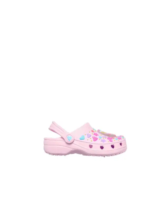 Zueco Niña Skechers S-Lights Unicorn Rosa - Cómodo y Divertido - 1