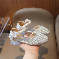 Zapatos De Princesa Para Niñas Plata Cristal Alta Moda Antideslizante Sandalias De Niños Suela De Goma Talla Verdadera Para Verano - details 18