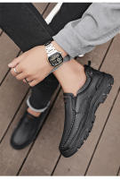 Zapatos Casuales Para Hombre Nuevos Moda Con Cuero Genuino Hechos a Mano Zapatillas De Conducción Slip-on Planos Mocasines Transpirables Y Masajeados Para Caminar - details 13