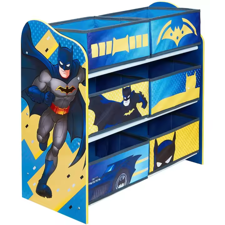 Batman - Gabinete Colorido y Diverdido con Contenedores de Batman - 1
