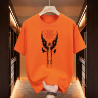 Camiseta De Algodón Puro Para Hombre Estilo Urbano Casual Con Impresión De Raven Vikinga Antigua Camiseta De Manga Corta O-neck Para Uso Diario Primavera Y Verano - details 9