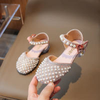 Zapatos De Princesa Para Niñas Plata Cristal Alta Moda Antideslizante Sandalias De Niños Suela De Goma Talla Verdadera Para Verano - details 13