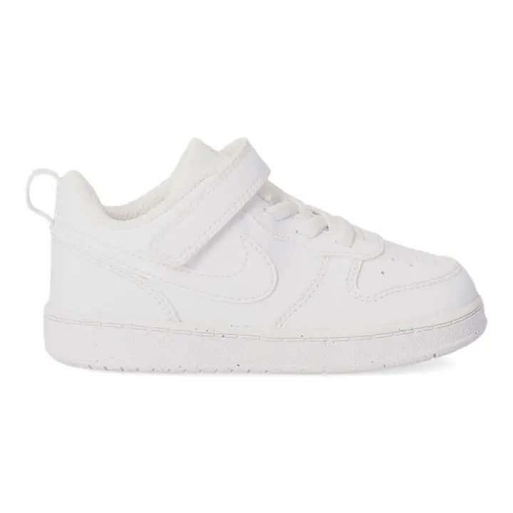 Nike Deporte Court Borough Low Recraft - Zapatillas de Deporte Niño - Velcro y Cordones Elásticos - Zapatilla Cómodos - Piel Sintética de Alta Calidad - 1