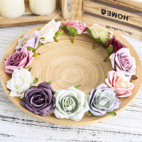 10PCS Flores De Rosa Silken Para Decoración De Casamiento Fiesta Hogar Jardín Navidad Scrapbook Artificial Floral Fake Para Decoración De Habitación Y Mesa - details 3