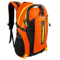 Ociodual Mochila Senderismo 30L Naranja Ligera Impermeable Mochila Viaje Supervivencia Plegable Mochila Mujer Camping Mochila Hombre Trekking Montaña Mochilas Marcha Nórdica Deporte - details 1