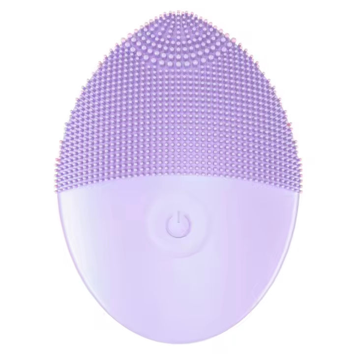 Cepillo de Limpieza Facial Masajeador Eléctrico de Silicona para la Cara Resistente al Agua ( no tiene cargador, batería interna) - 1