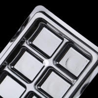 10Packs Molde Para Velas De Cera Claro De Concha Moldes Para Velas Sin Fuente De Fuego Cajas De Velas PVC Originales De China - details 22