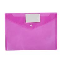 10pcs Bolsa De Archivo A4 Botón Color PP Plástico Para Oficina Almacenamiento De Datos Facturas Y Archivos - details 2