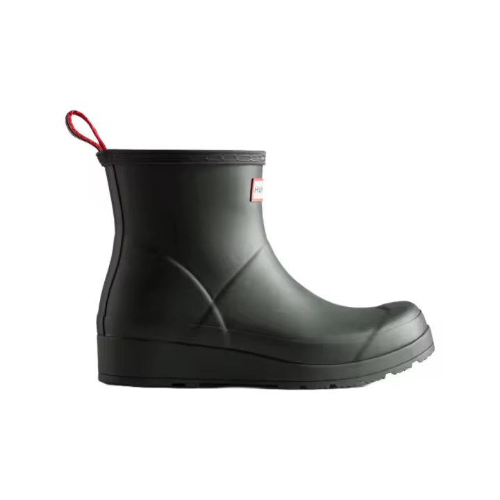 Botas Verdes Hunter Boots Play Short Wellington Arctic Moss - 1