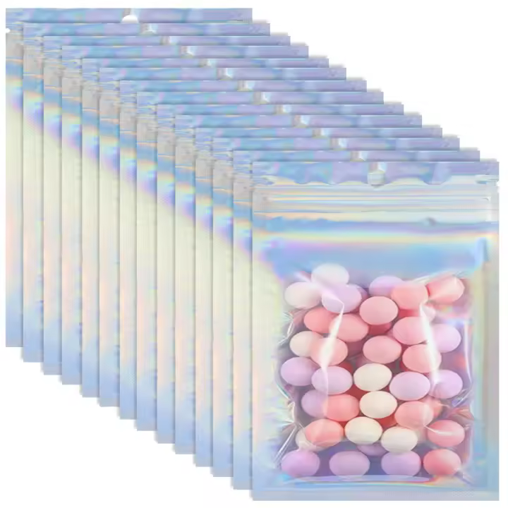 Set De 100 Bolsas De Almacenamiento De Alimentos Reutilizables Selladoras Y Ecológicas Para Cocina Resistente Al Desbordamiento Organizador De Alimentos Ziplock - 1