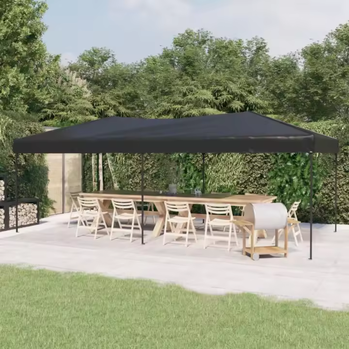 vidaXL Carpa para Fiestas Plegable Toldo de Jardín Cenador de Camping Color Azul,  Blanco,  Crema y mas - 1