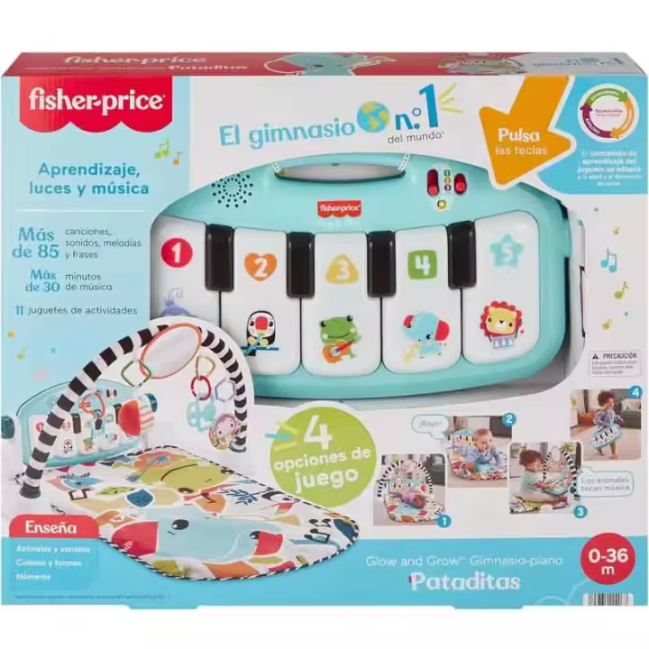 Gimnasio Piano Pataditas (Mattel HWY54) FISHER PRICE - 1