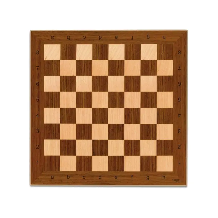 Tablero Ajedrez de madera 40x40 cm sin fichas (Cayro T-133) - 1