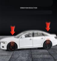 Nueva Audi A6 De 1:24 En Escala Modelo De Aleación Vehículo Miniatura Con Sonido Y Luz Coleccionable Para Niños Regalo De Cumpleaños - details 7