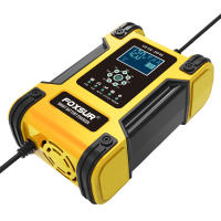 Cargador De Batería De Coche Automático Inteligente 12A Gran Potencia Para Coche Y Camión 12V 24V Desulfurador De Batería - details 17