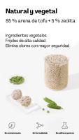 Arena para Gatos CATURE 7L Tofu Ecológico Vegetal Libre de Polvo - details 5