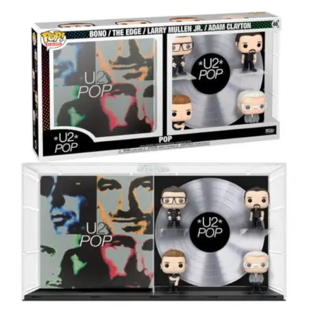 FUNKO POP! ALBUMS –Funkos de los 4 niembros de U2 POP #46 - 1